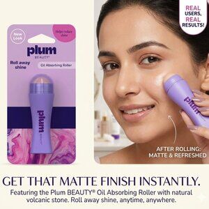 Plum Beauty Oil Absorbing Roller